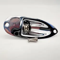 FENDER USA STRATOCASTER JACK PLATE AND JACK 24103