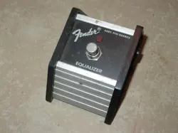 FENDER EQUALIZER GUITAR PEDAL FOOTSWITCH 055853