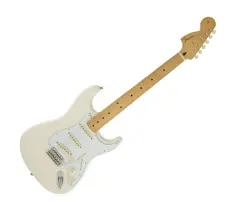 FENDER JIMI HENDRIX SIGNATURE STRATOCASTER - OLYMPIC WHITE W/ MAPLE FB
