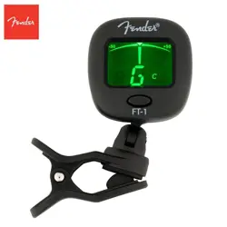 FENDER FT-1 PRO CLIP ON CHROMATIC TUNER FOR GUITAR, BASS, VIOLIN, UKULELE
