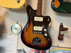 FENDER JAPAN JAZZMASTER SUNBURST JM66 ELECTRIC GUITAR W/GIG BAG USED PRODUCT