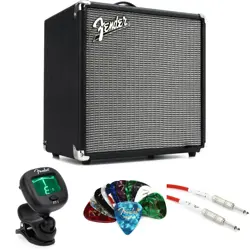 FENDER RUMBLE 25-WATT COMBO ESSENTIALS BUNDLE