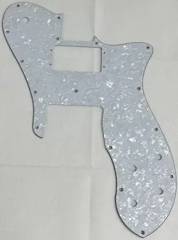 WHITE PEARL FOR FIT FENDER US '72 TELECASTER REISSUE WIDE RANGE GUITAR PICKGUARD
