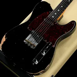 FENDER CUSTOM SHOP LIMITED EDITION 64 TELECASTER RELIC AGED BLACK [SN CZ571204]