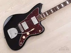 2023 FENDER TRADITIONAL 60S JAZZMASTER HH WIDE-RANGE CUNIFE BLACK W/ CASE, JAPAN