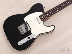 2011 FENDER TELECASTER CUSTOM '62 VINTAGE REISSUE TL62B BLACK, NEAR-MINT, JAPAN
