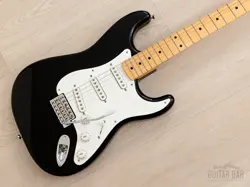 2023 FENDER TRADITIONAL II 50S STRATOCASTER BLACK, NEAR-MINT, JAPAN MIJ
