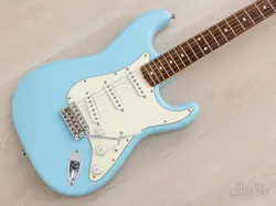 2010 FENDER STRATOCASTER ‘62 VINTAGE REISSUE ST62 SONIC BLUE W/ LOLLAR, JAPAN
