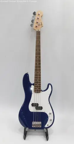 SQUIER BY FENDER AFFINITY SERIES P-BASS BLUE ELECTRIC BASS GUITAR