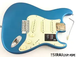 AMERICAN PERFORMER FENDER STRATOCASTER STRAT LOADED BODY SATIN LAKE PLACID BLUE