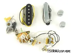 FENDER VINTERA II 60S TELE PICKUPS POTS KNOBS & JACK TELECASTER GUITAR