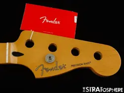FENDER PLAYER II PRECISION P BASS NECK, BASS GUITAR PART MN MAPLE!
