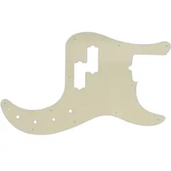 FENDER AMERICAN DELUXE 21 FRET PRECISION BASS PARCHMENT 3 PLY 