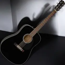 FENDER CD-60S DREADNOUGHT ACOUSTIC GUITAR BLACK, SPRUCE TOP