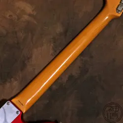 FENDER JAPAN JG66-85 JAGUAR 1997-2000 CANDY APPLE RED SHORT SCALE GUITAR