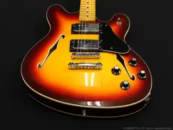 FENDER MODERN PLAYER STARCASTER AGED CHERRY BURST ELECTRIC GUITAR