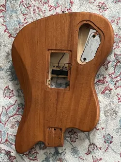 FENDER AMERICAN ACOUSTASONIC JAZZMASTER GUITAR BODY NATURAL