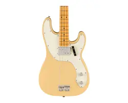 OPEN BOX FENDER VINTERA II 70S TELECASTER BASS - VINTAGE WHITE W/ MAPLE FB