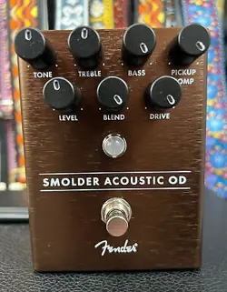 FENDER SMOLDER ACOUSTIC OVERDRIVE USED