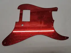 RED SPARKLE GLITTER HXX H PICKGUARD FITS FENDER STRAT STRATOCASTER