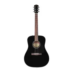 FENDER CD-60 DREADNOUGHT V3 ACOUSTIC GUITAR 6 STRING  WITH CASE BLACK