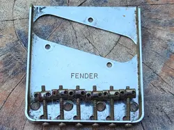 FENDER TELECASTER 6-SADDLE BRIDGE 1970S