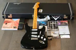 2016 FENDER CUSTOM SHOP DAVID GILMOUR NOS STRATOCASTER BLACK + COA OHSC