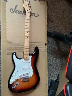 FENDER PLAYER STRATOCASTER LEFT-HANDED, 3-COLOR SUNBURST