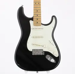 FENDER USA AMERICAN PROFESSIONAL II STRATOCASTER BLACK USED ALDER W/GIG CASE