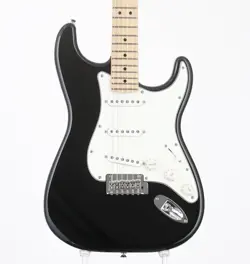 USED FENDER PLAYER STRATOCASTER MAPLE FINGERBOARD BLACK MEXICO FREE SHIPPING