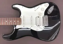 FENDER MEXICO PLAYER STRATOCASTER 75TH ANNIVERSARY USED ALDER BODY W/SOFT CASE