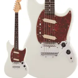 FENDER MADE IN JAPAN TRADITIONAL 60S MUSTANG OLYMPIC WHITE #GG9QI
