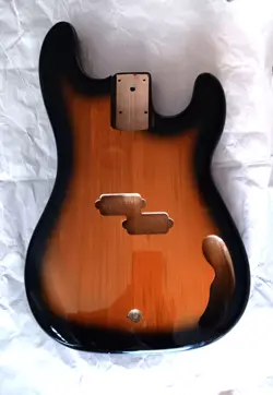 WD® PREMIUM FINISHED REPLACEMENT BODY FOR FENDER® PRECISION BASS 2-TONE SUNBURST