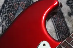 FENDER JAPAN ST-62 CANDY APPLE RED W/ MONTY'S FULL MONTY STRATOCASTER SET SAFE D