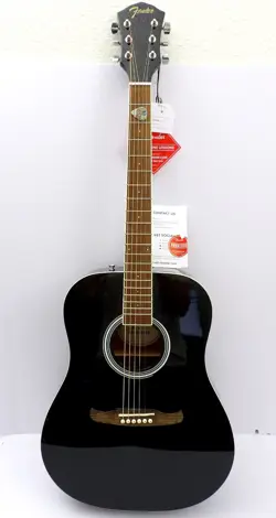 FENDER CD-60SCE CONCERT, BLACK WN