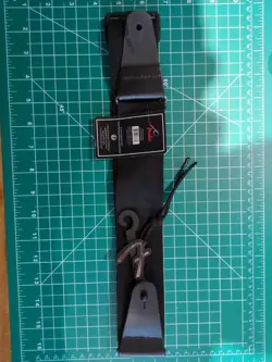 GENUINE FENDER POLYPRO GUITAR STRAP - BLACK