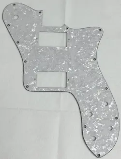 WHITE PEARL FOR FIT FENDER SQUIER TELECASTER DELUXE PAF STYLE GUITAR PICKGUARD