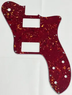 RED TORTOISE FOR FIT FENDER SQUIER TELECASTER DELUXE PAF STYLE GUITAR PICKGUARD
