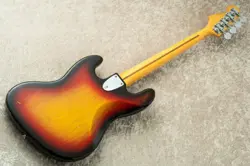 FENDER 1976 JAZZ BASS -3 TONE SUNBURST- USED ELECTRIC BASS