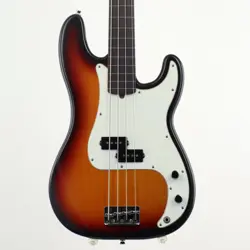 FENDER AMERICAN STANDARD PRECISION BASS FRETLESS 3-COLOR SUNBURST F/S FROM JAPAN