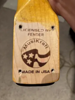 2008 FENDER JOHN MAYER STRATOCASTER W/ BAG/ WARMOTH NECK