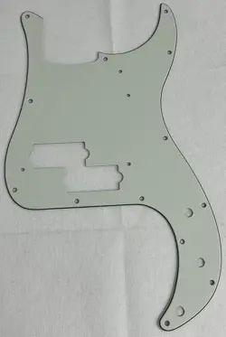 PARCHMENT 3-PLY FOR FIT FENDER '62 PRECISION P BASS STYLE GUITAR PICKGUARD