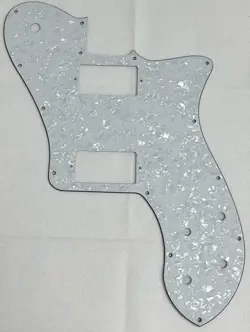 WHITE PEARL FOR FIT FENDER US '72 TELECASTER STANDARD HUMBUCKER GUITAR PICKGUARD