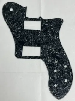 BLACK PEARL FOR FIT FENDER US '72 TELECASTER STANDARD HUMBUCKER GUITAR PICKGUARD