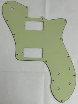 VINTAGE GREEN FOR FENDER US '72 TELECASTER STANDARD HUMBUCKER GUITAR PICKGUARD