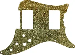 WD CUSTOM PICKGUARD FOR FENDER 1979-1982 LEAD III #60GS GOLD SPARKLE
