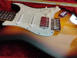 FENDER/SQUIER - STRATOCASTER - PARTS CASTER  - ELECTRIC GUITAR WITH CASE