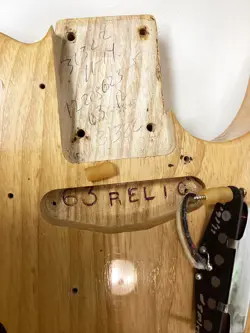 2020 FENDER CUSTOM SHOP 63 1963 TELECASTER RELIC THINLINE BODY 51 NOCASTER PUPS