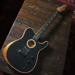 EBONY FINGERBOARD BLACK