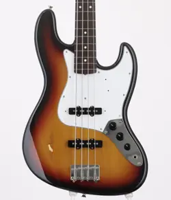FENDER JAPAN JB-STD 3 TONE SUNBURST ELECTRIC BASS GUITAR USED F/S FROM JAPAN